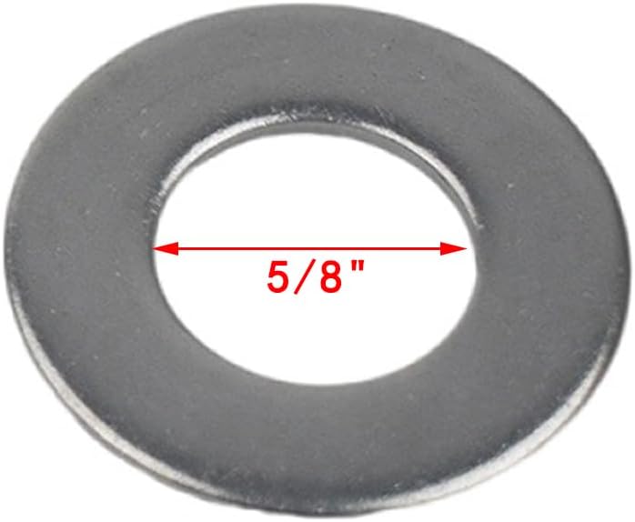 HGC 5/8" Stainless Steel Clutch Spacer Shim Kit fit for Coleman CT200U/BT200X for Predator 79cc/212cc for Baja DB30/MB200 Mini Bike & Go Kart Engines(3pcs) - Image 2